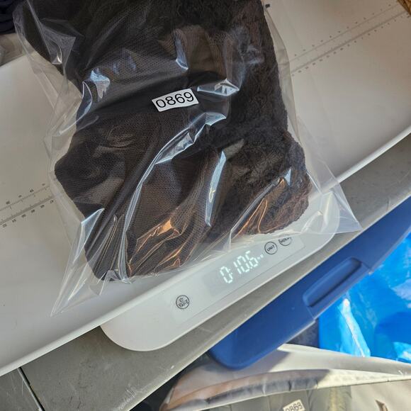 Y2K Ann Taylor Loft Brown Crochet Knit Cardigan Sweater Boho Cottagecore M - Picture 7 of 7